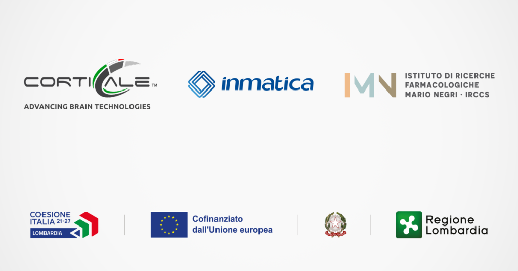 Logos of: Istituto Mario Negri - Corticale - Inmatica